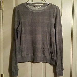 [Wildfox] Purple Plaid Jumper